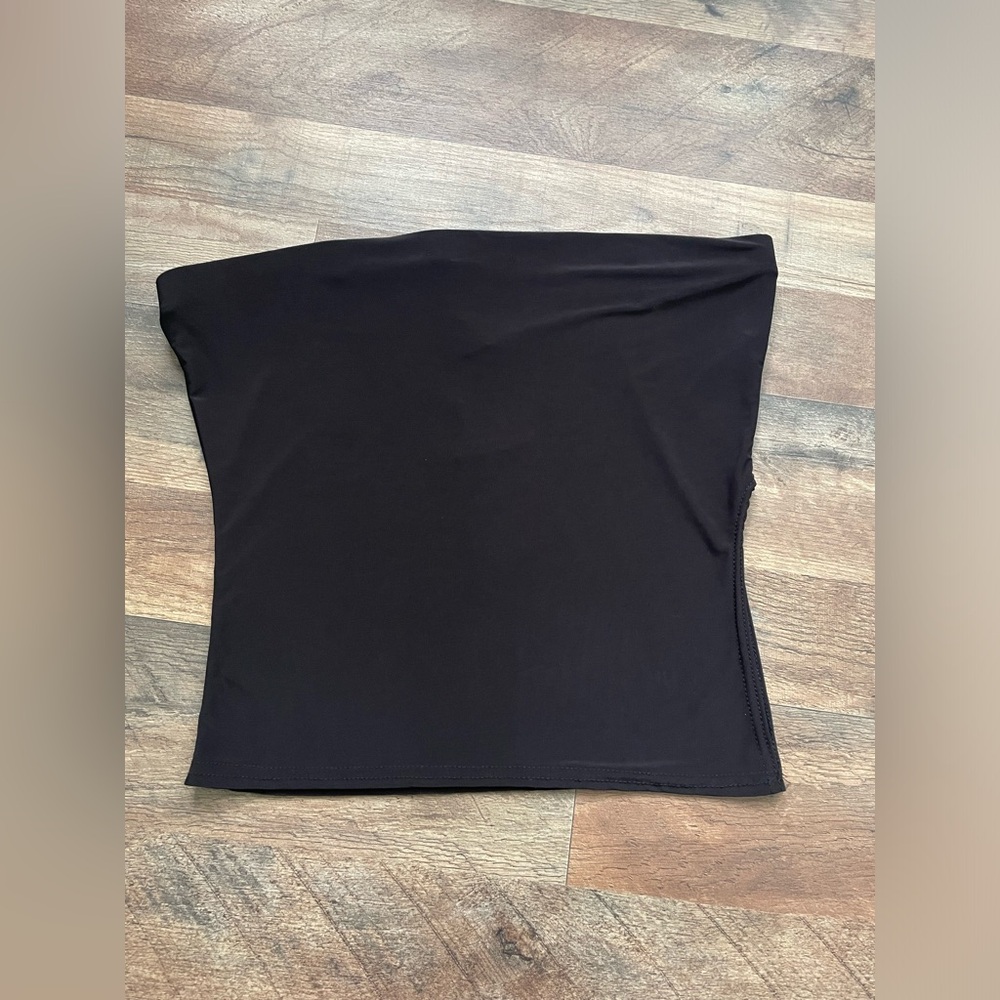 BooHoo Black Bandeau Top NWT
